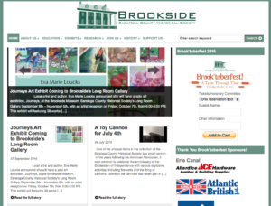 Brookside Museum Website